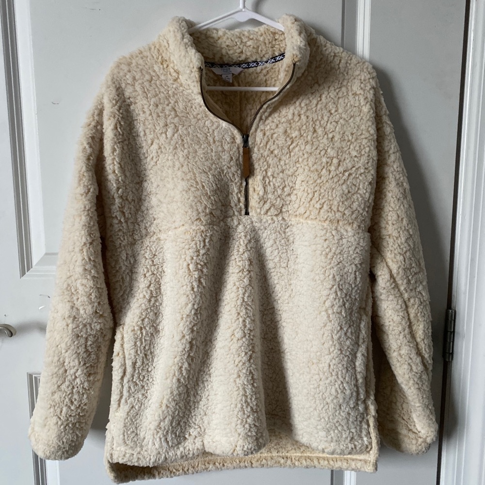 Sherpa Quarter Zip Pullover